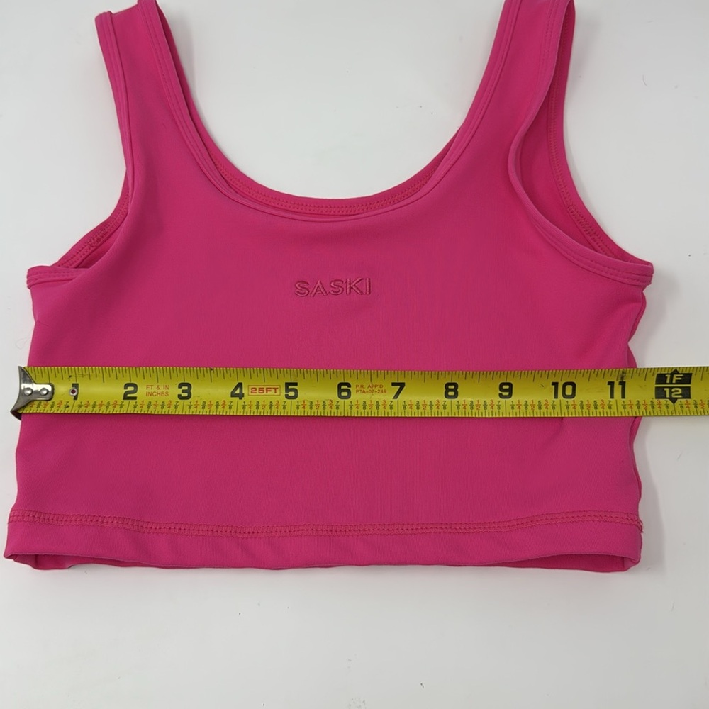 NWOT SASKI collection pink hues tank SIZE XS - Picture 6 of 7
